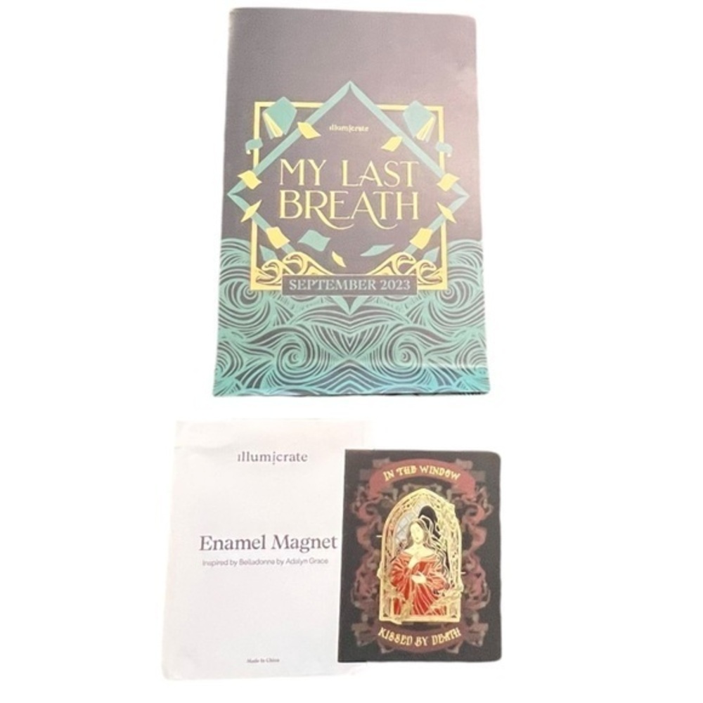 Illumicrate Belladonna Enamel Magnet, In The Window, Kissed‎ by Death, Bookish
